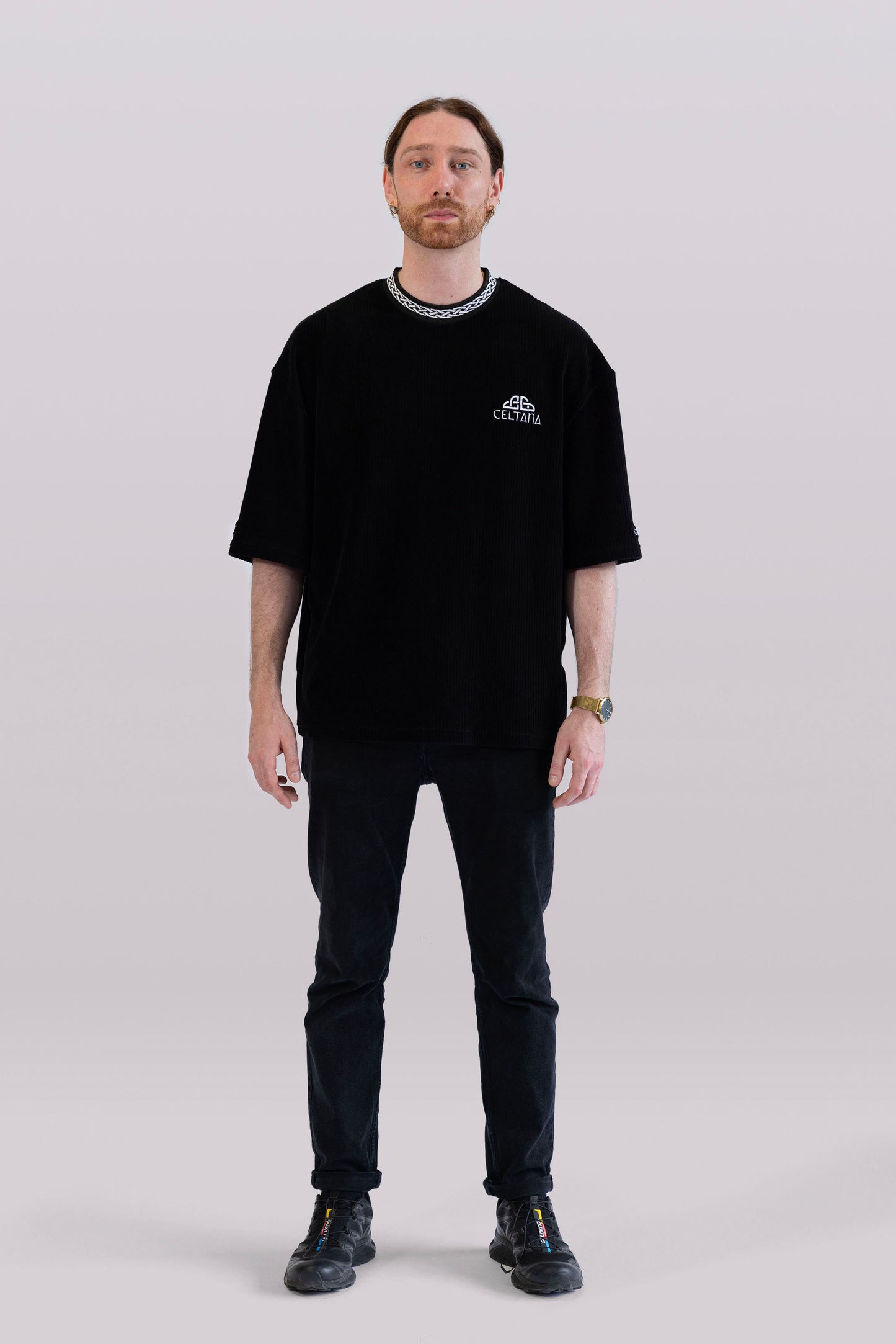 Oversized Celtic Knotwork Cord T-Shirt